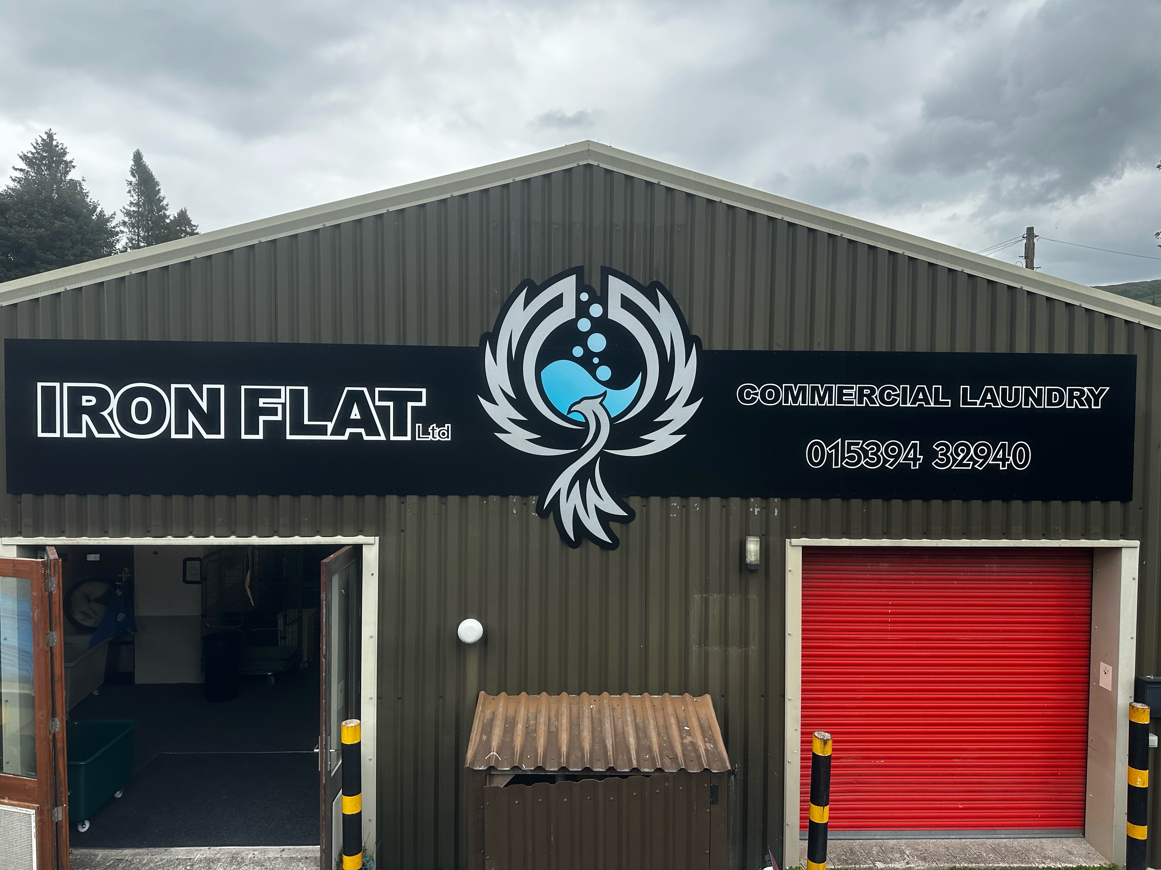 Dibond sign